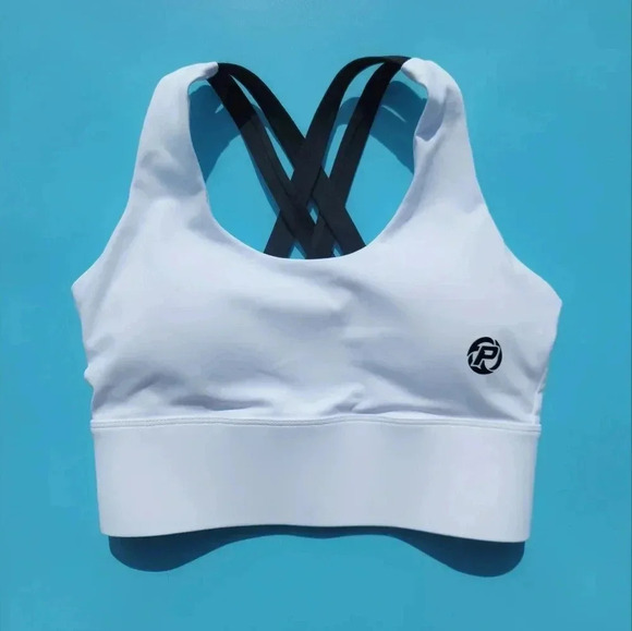 Pedigree eMPWR Women’s Strapback Sports Bra | High Support | Evo-Dry™ (white) - Picture 10 of 13